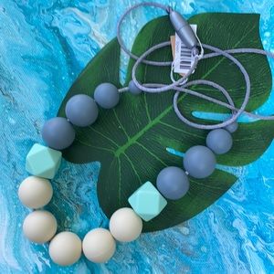 Fun Rubber Necklace- rubber on fabric cord